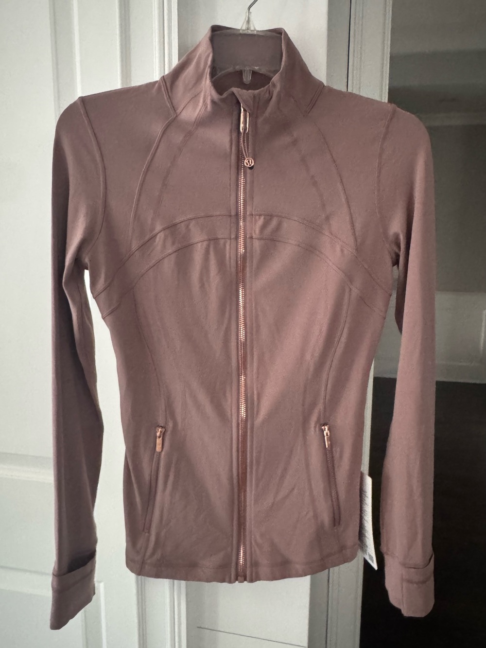NWT Lululemon Define Jacket limited edition rose gold size 6